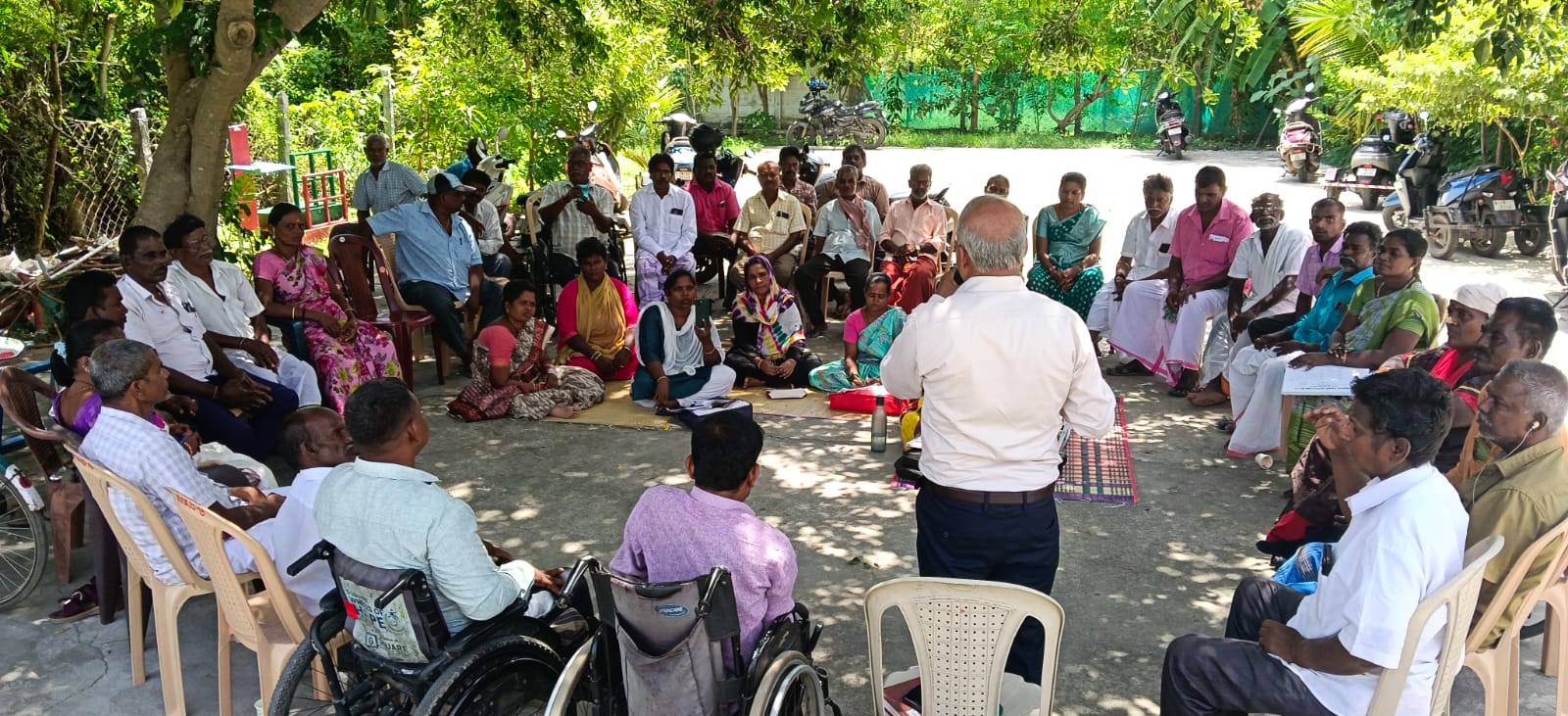 இன்று வசந்தம் மாற்றுத்திறனாளிகள் கூட்டமைப்பு சங்கம் 3 ஆண்டுக்கு ஒரு முறை நிர்வாகிகள் தேர்தல் பொதுக்குழுவினால் 